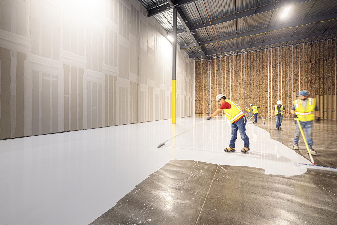 Époxy pour plancher de béton